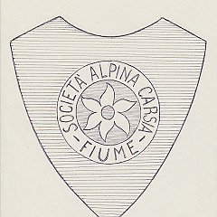 Societa' Alpina Carsia Fiume - bandiera blu_AC